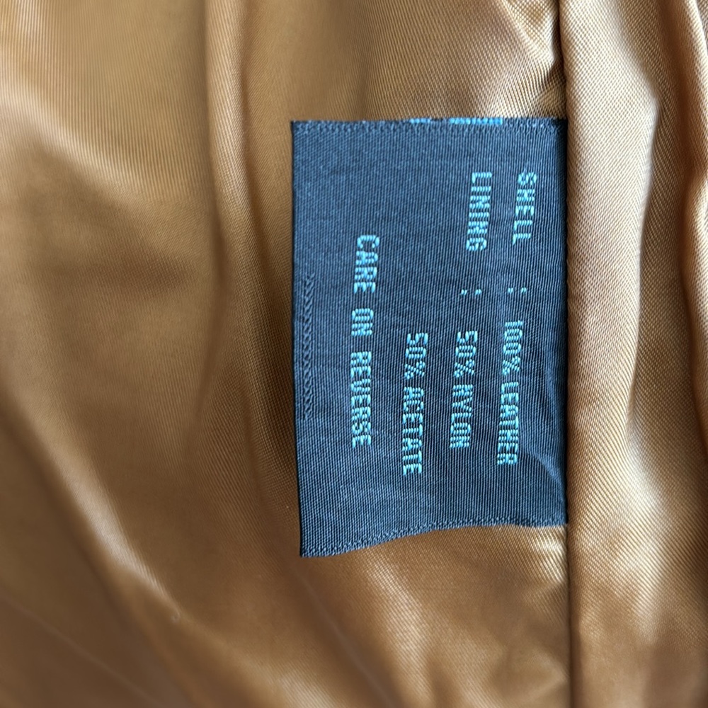 Vintage Leather motorcycle jacket - Picture 6 of 6